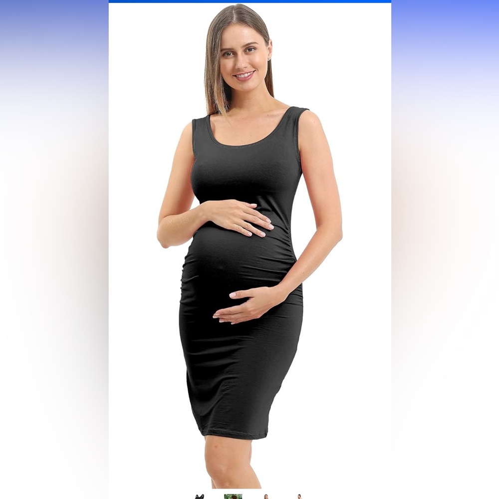 🏡Black Maternity Dress